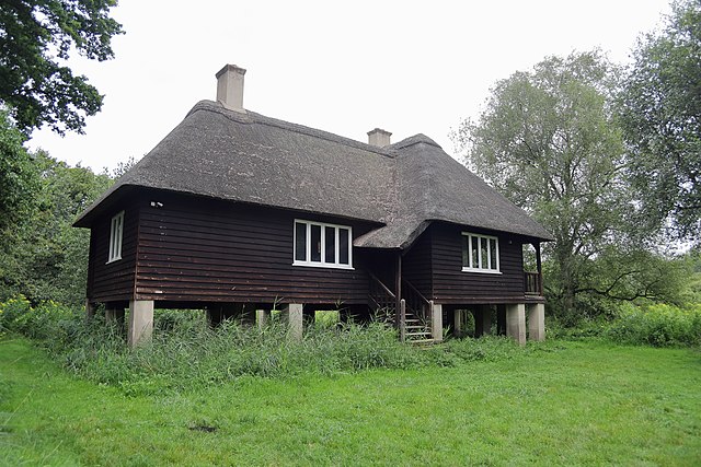 The bungalow in Woodwalton Fen, built by Rothschild in 1911 as a base for field trips