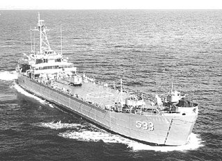 USS <i>Cheboygan County</i> American tank landing ship