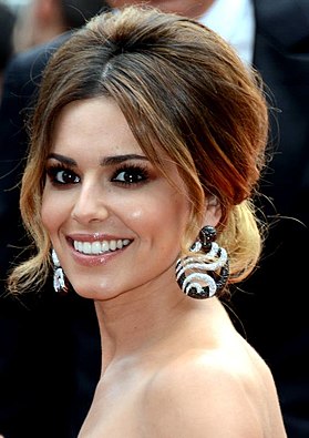 Cheryl Cole's debut single, Fight for This Love, stayed at number one for four consecutive weeks Cheryl Cole Cannes 2014.jpg