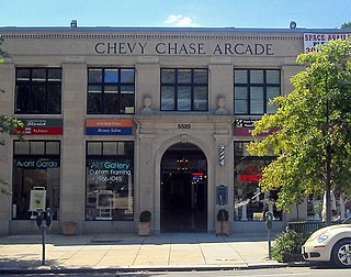 <span class="mw-page-title-main">Chevy Chase Arcade</span> United States historic place