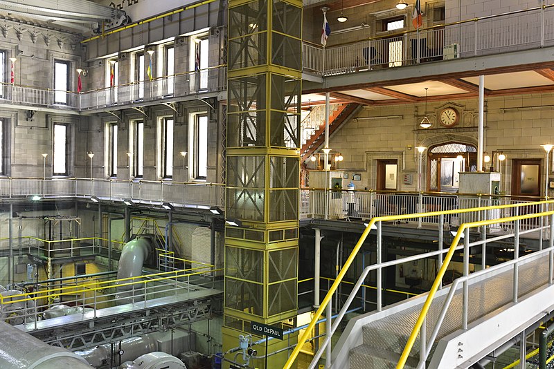 File:Chicago Water Tower Pumping Station Interior.jpg