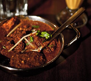 Phall British Asian curry