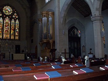 Chiesa episcopale americana di Saint James, Firenze - organo.JPG