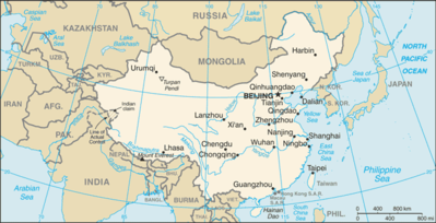 Map of China China-CIA WFB Map.png