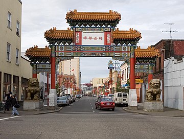 Gate of Chinatown, Portland, Oregon