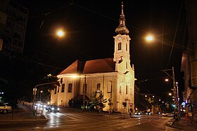 Illustrasjonsbilde av artikkelen Parish Church of Our Lady of the Snow i Krisztinaváros