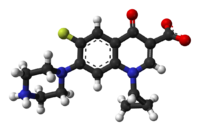 ciprofloxacin zwitterion molecule