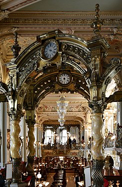 Clocks of the New York Café, Budapest (Hungary)