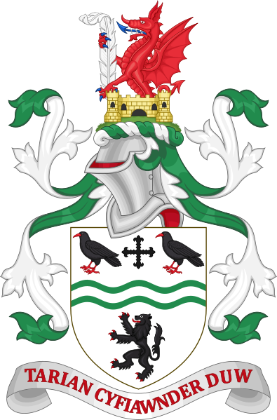 File:Coat of arms of Clwyd.svg