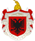 Albanian kuningaskunnan vaakuna 1928–1939