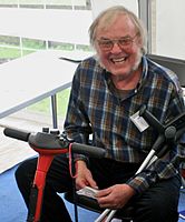 Colin Pillinger was a founding member of the Planetary and Space Sciences Research Institute at OU.