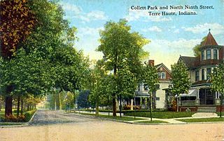 <span class="mw-page-title-main">Collett Park Neighborhood Historic District</span> Historic district in Indiana, United States