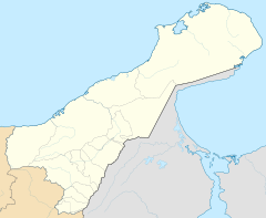Mapa lokalizacyjna La Guajira