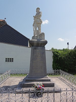 Condé-lès-Herpy (Ardennes) Monument aux morts.JPG