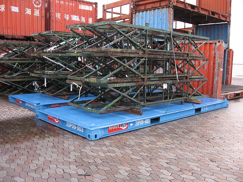 File:Container ＝【 20ft 】 20P09-003---No,1 【 Marine container only for Japan Domestic 】.jpg