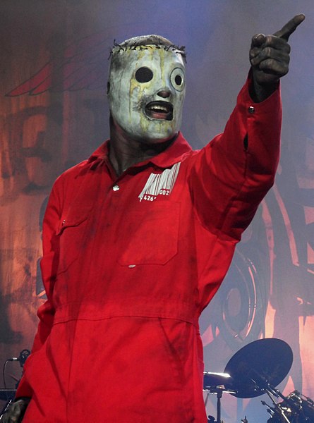 Corey Taylor performing with Slipknot in 2011
