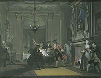 ‘Loquebantur omnes’ 1740. pastel and gouache on paper. 56.5 × 72.5 cm (22.2 × 28.5 in). The Hague, Royal Picture Gallery Mauritshuis.