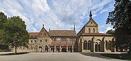 Courtyard facade Maulbronn Monastery