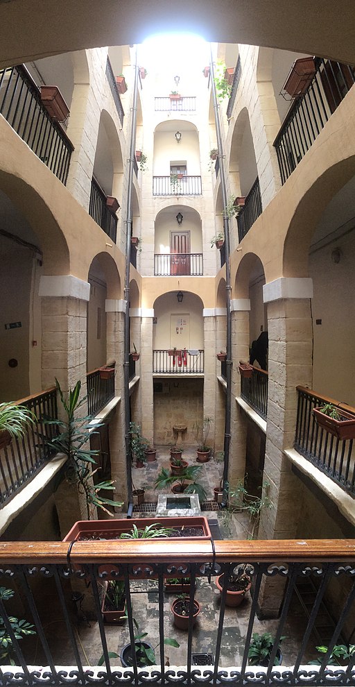 Courtyard of the prison grounds