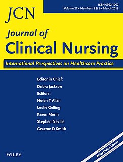 <i>Journal of Clinical Nursing</i> Academic journal