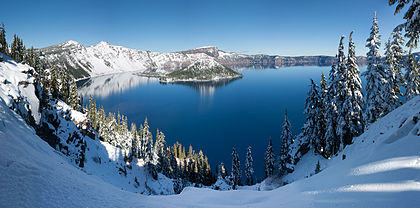 Lago Crater, Oregon, Estados Unidos. (definição 6 260 × 3 100)