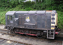 D3452, at Bodmin on 28 August 2003. This locomotive is preserved on the Bodmin & Wenford Railway