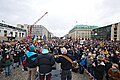 „Demokratie Verteidigen“ am 14. Januar 2024 auf dem Pariser Platz in Berlin