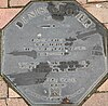 Denis Glover plaque on the Dunedin Writers' Walk.jpg