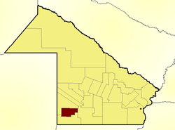 Location of Hermoso Campo