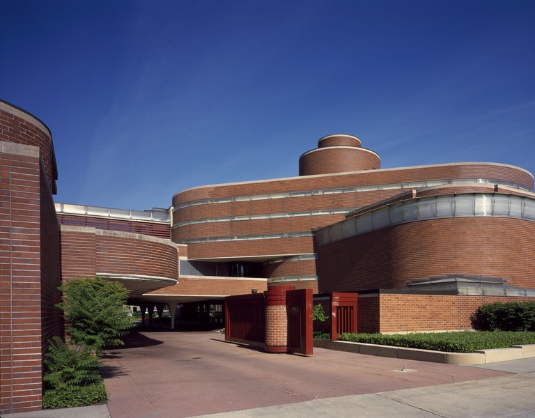 File:Detail of Johnson Wax Headquarters designed by Frank Lloyd Wright in Racine, Wisconsin LCCN2011631305.tif