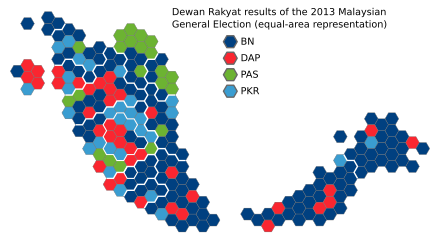 Results of the 2013 Malaysian general election by ...