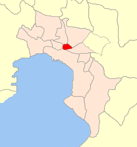 Poziția localității Neapoli, Salonic