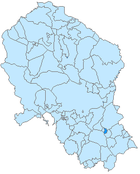 Расположение муниципалитета Донья-Менсия на карте провинции