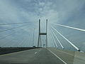 Driving along Sidney Lanier Bridge