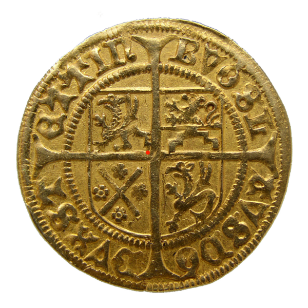 File:Duchy of Pomerania Gulden coin. Bogislaw X. 1498 or 1499.png