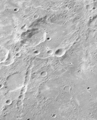 <span class="mw-page-title-main">Dziewulski (crater)</span> Lunar impact crater