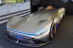 Mercedes Benz Vision EQ Silver