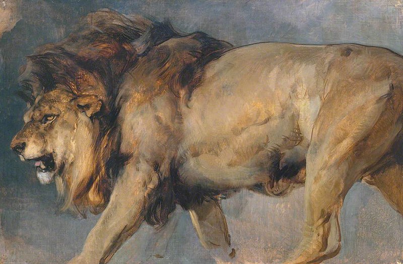 File:Edwin Henry Landseer (1802-1873) - Study of a Lion - N01350 - National Gallery.jpg