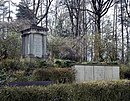 War memorial at the edge of the forest