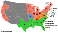 Results in 1860 ElectoralCollege1860.svg