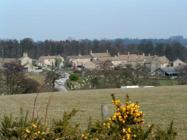 Village set, built by Yorkshire Television in 1997 on the Harewood estate near Eccup, Leeds, West Yorkshire