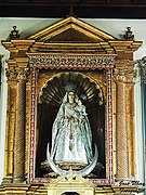 Virgen de los Reyes, titular del templo.