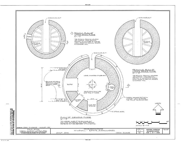 File:Estate Susannaberg, Windmill, Cruz Bay, St. John, VI HABS VI,3-CRUZBA,2A- (sheet 2 of 4).tif