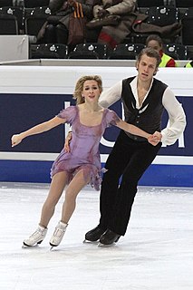 Deividas Stagniūnas Lithuanian ice dancer