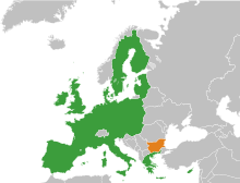Image illustrative de l’article Procédure d'adhésion de la Bulgarie à l'Union européenne