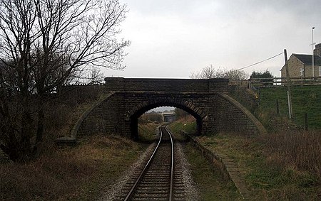 Ewood Bridge and Edenfield railway station by Wilson Adams