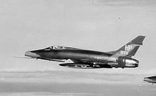 355th TFS North American F-100D-80-NH Super Sabre Serial 56-3374 on a mission into North Vietnam from Phu Cat AB F-100D-56-3374-355tfs-PhuCat.jpg