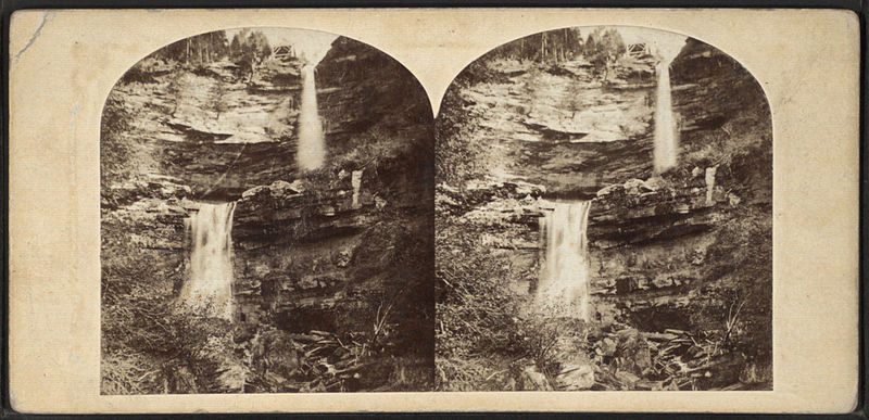 File:Falls of the Kauterskill, Catskill Mountains, by London Stereoscopic View Co..jpg