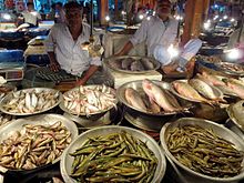 A fish market in Sylhet. Fish Market (28490528752).jpg