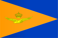 Flag of the Royal Netherlands Air Force.svg